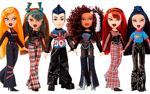 Bratz Pretty N Punk 2023 re-release and new dolls: Cloe, Jade, Meygan, Yasmin, Sasha and Eitan