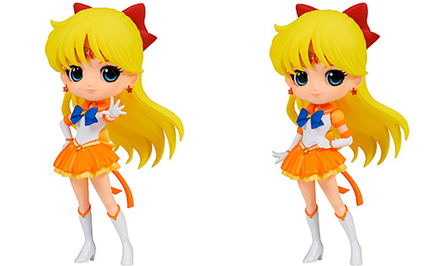 Q Posket Eternal Sailor Venus Sailor Moon Cosmos movie version A and B