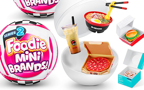 5 Surprise Foodie Mini Brands Series 2 toys