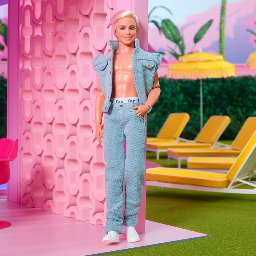 Barbie movie 2023 Ken in Denim Outfit doll