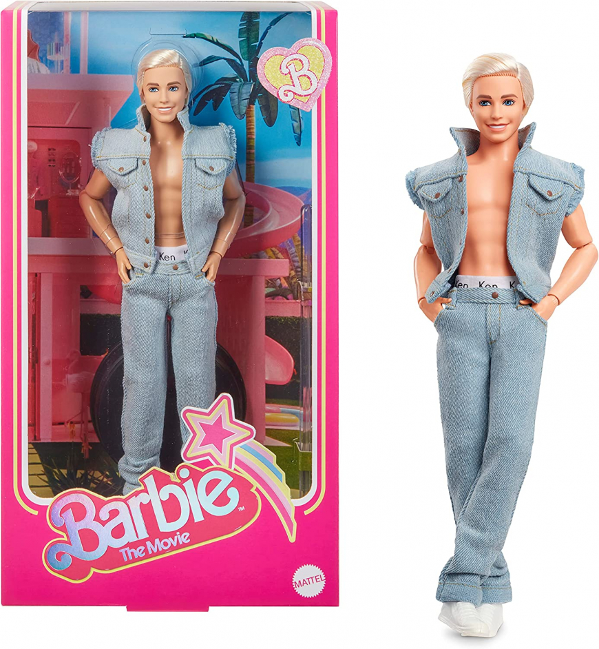 Barbie movie 2023 Ken in Denim Outfit doll