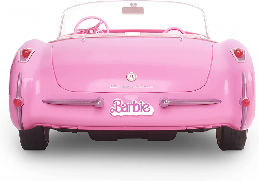 Barbie movie 2023 Convertible Car Playset Corvette HPKO2