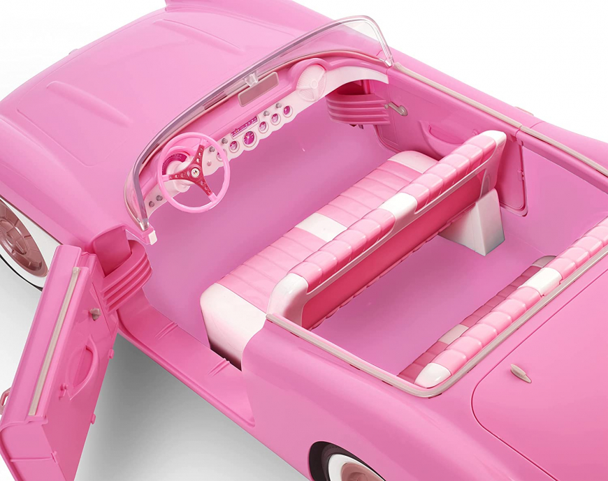 Barbie movie 2023 Convertible Car Playset Corvette HPKO2