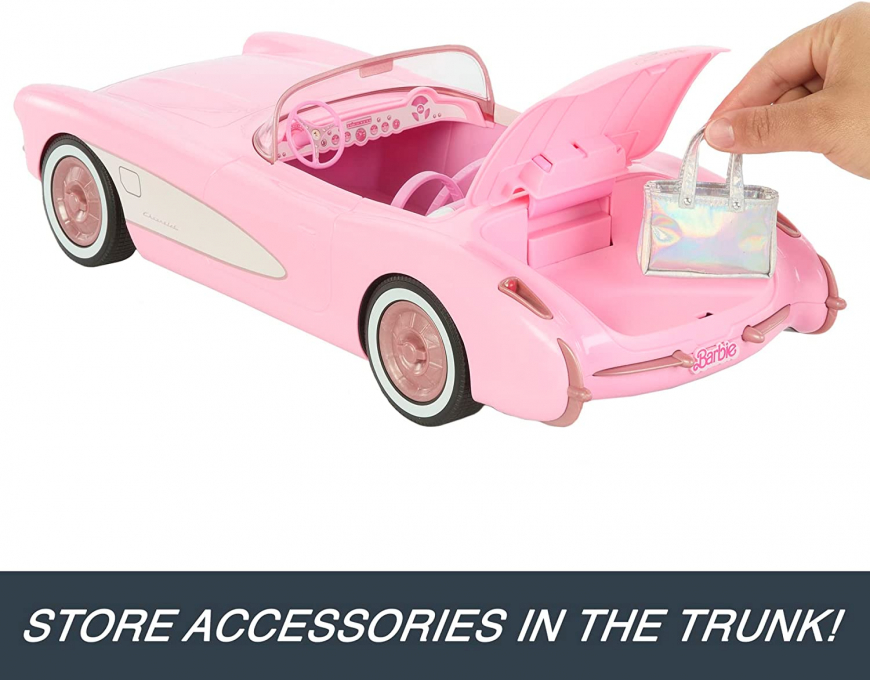 Hot Wheels Barbie Movie Corvette remote-control car