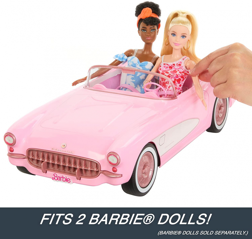 Hot Wheels Barbie Movie Corvette remote-control car