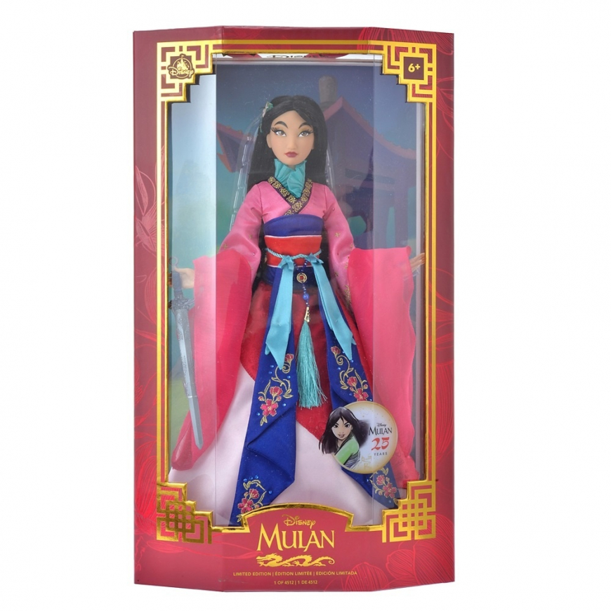 Mulan 25th Anniversary Limited Edition doll