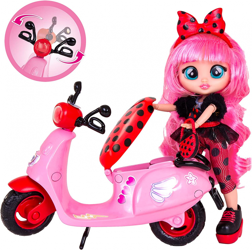 Cry Babies BFF Lady's Scooter playset with new doll
