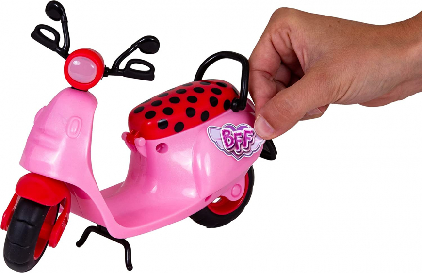 Cry Babies BFF Lady's Scooter playset with new doll