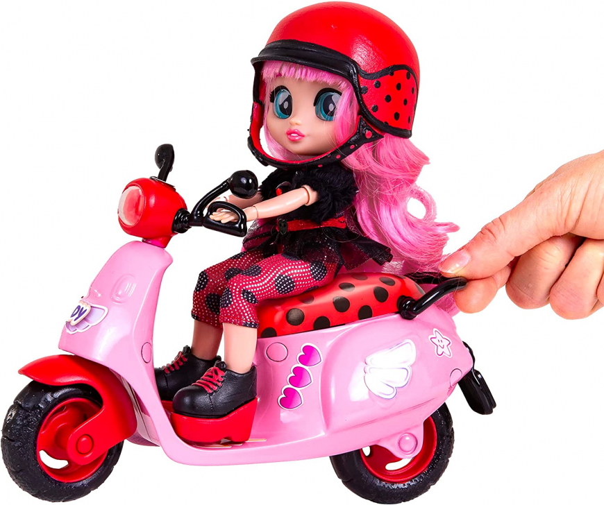 Cry Babies BFF Lady's Scooter playset with new doll