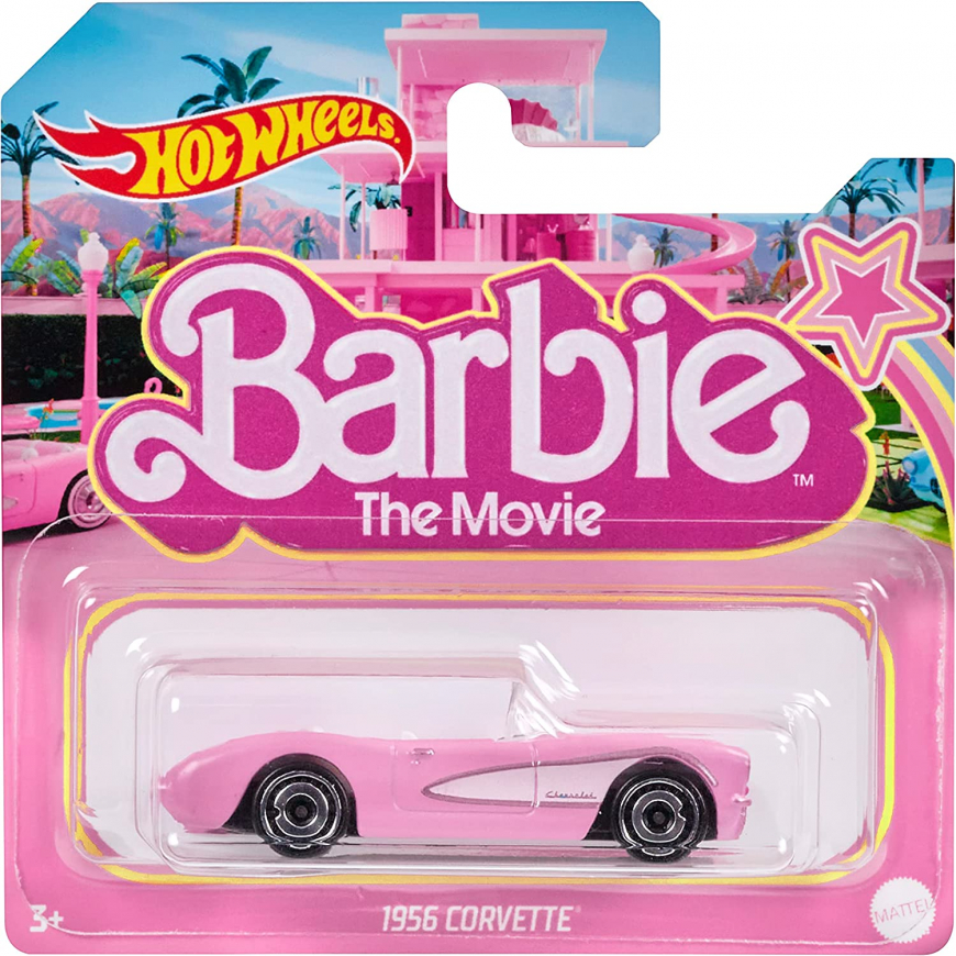 Barbie Movie Hot Toys die-cast Corvette 1:64 scale