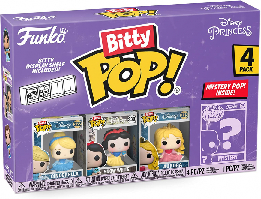 Funko Bitty Pop! Disney Princess Mini figures