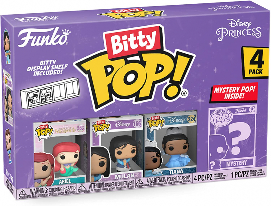 Funko Bitty Pop! Disney Princess Mini figures