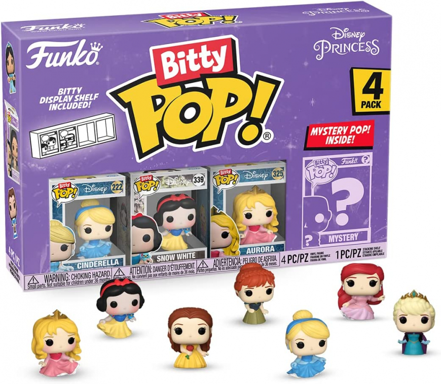 Funko Bitty Pop! Disney Princess Mini figures