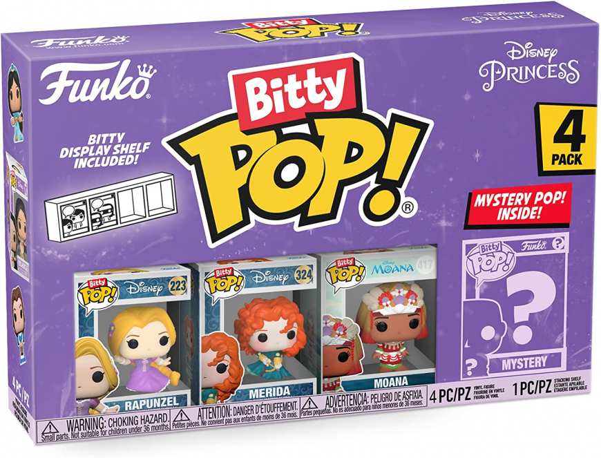 Funko Bitty Pop! Disney Princess Mini figures