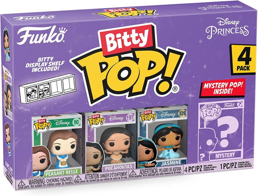 Funko Bitty Pop! Disney Princess Mini figures