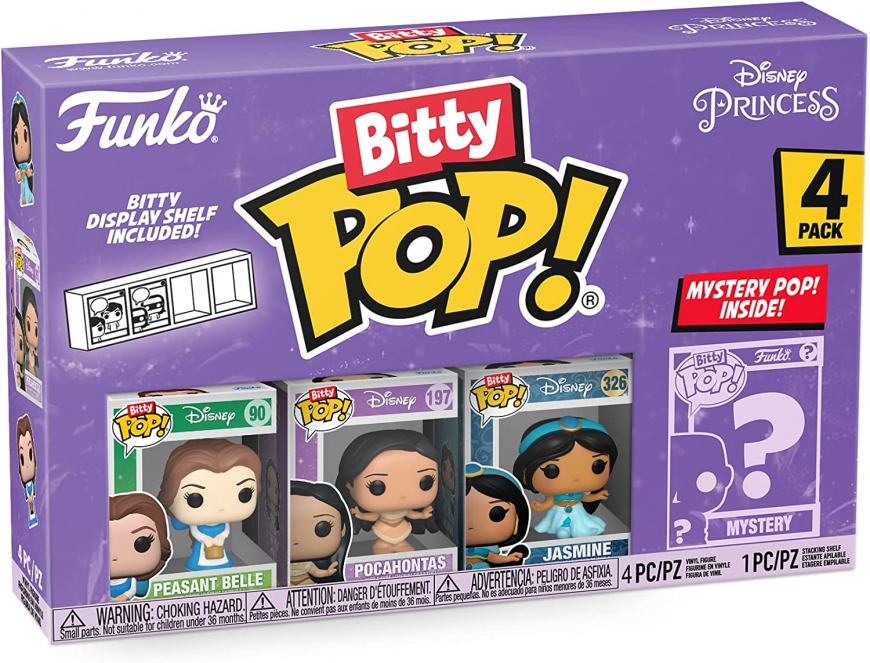 Funko Bitty Pop! Disney Princess Mini figures