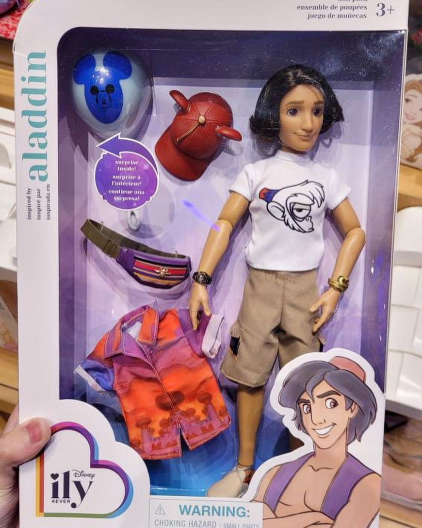 Disney ily 4ever Aladdin fan doll