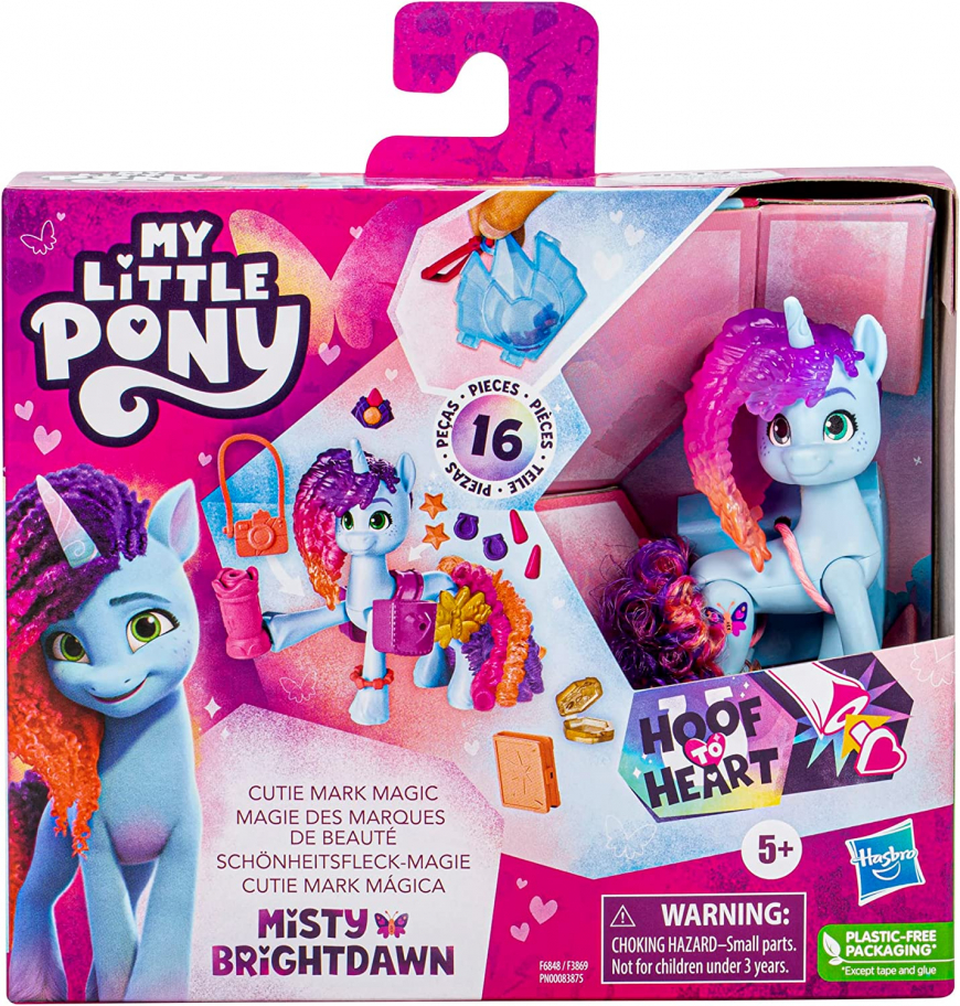 My Little Pony Misty Brightdawn Cutie Mark Magic 3-Inch pony doll