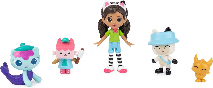 Gabby and Friends Camping figure set
