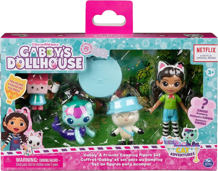 Gabby and Friends Camping figure set