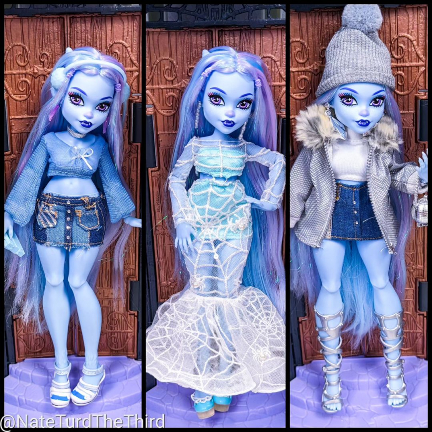 Monster High G3 Abbey Bominable doll in Rainbow High, Bratz, LOL OMG and LOL Tweens and other dolls clothes