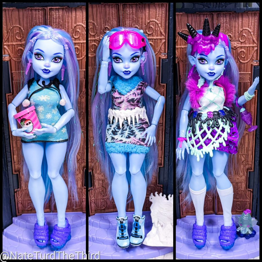 Monster High G3 Abbey Bominable doll in Rainbow High, Bratz, LOL OMG and LOL Tweens and other dolls clothes