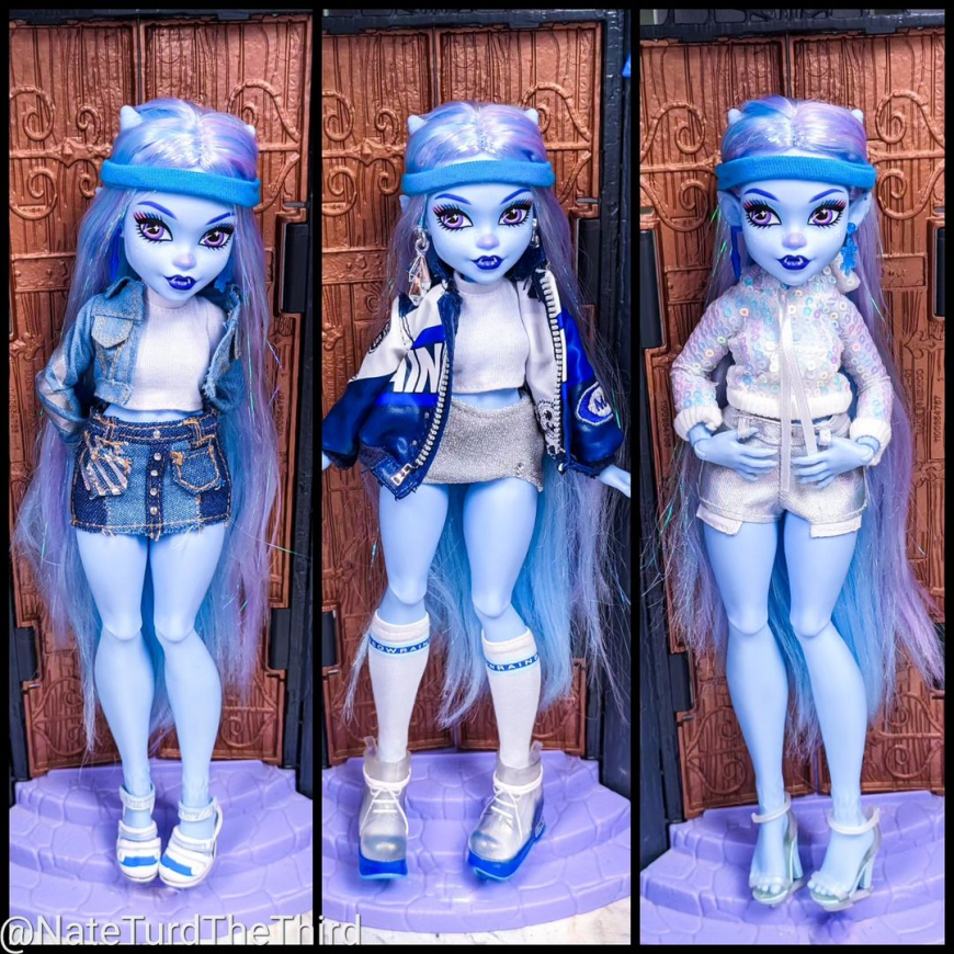 Monster High G3 Abbey Bominable doll in Rainbow High, Bratz, LOL OMG and LOL Tweens and other dolls clothes