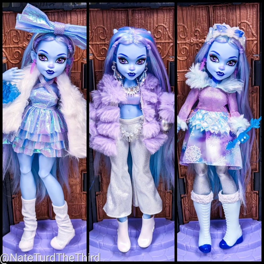 Monster High G3 Abbey Bominable doll in Rainbow High, Bratz, LOL OMG and LOL Tweens and other dolls clothes