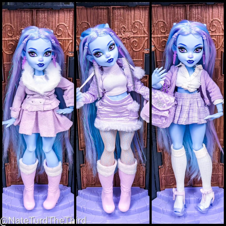 Monster High G3 Abbey Bominable doll in Rainbow High, Bratz, LOL OMG and LOL Tweens and other dolls clothes