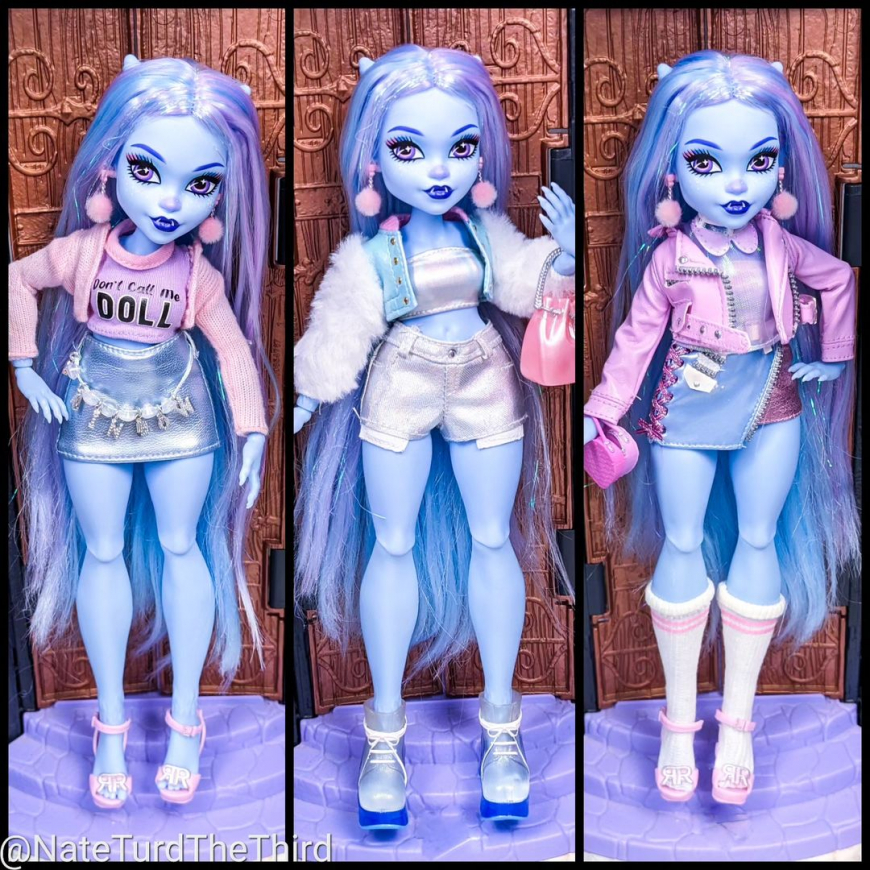 Monster High G3 Abbey Bominable doll in Rainbow High, Bratz, LOL OMG and LOL Tweens and other dolls clothes