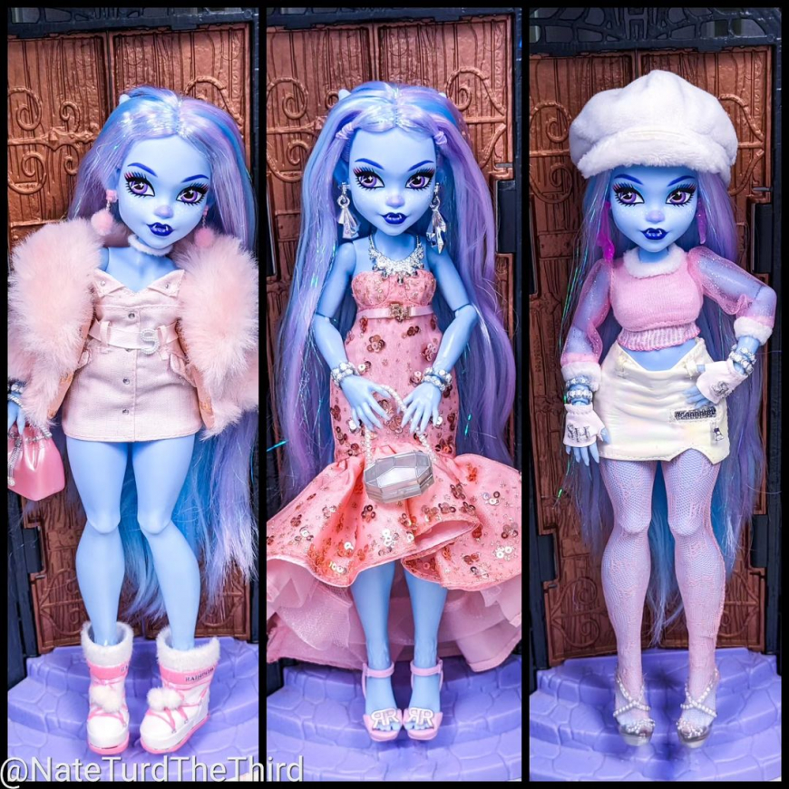 Monster High G3 Abbey Bominable doll in Rainbow High, Bratz, LOL OMG and LOL Tweens and other dolls clothes