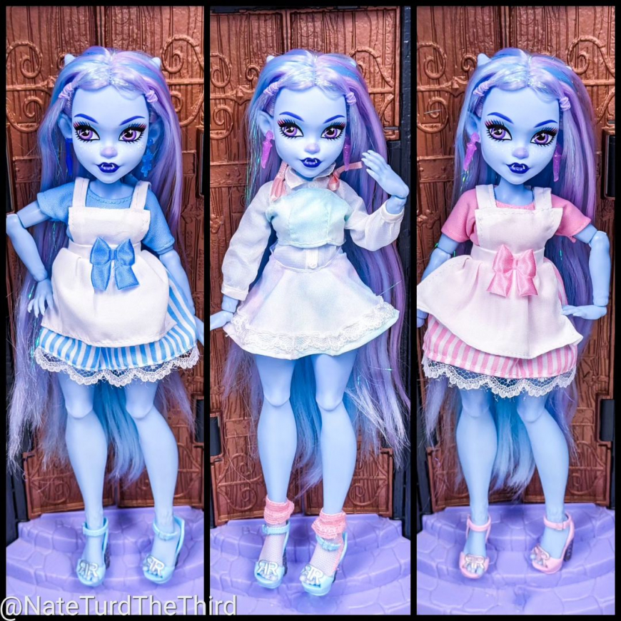 Monster High G3 Abbey Bominable doll in Rainbow High, Bratz, LOL OMG and LOL Tweens and other dolls clothes