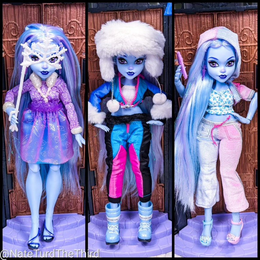 Monster High G3 Abbey Bominable doll in Rainbow High, Bratz, LOL OMG and LOL Tweens and other dolls clothes