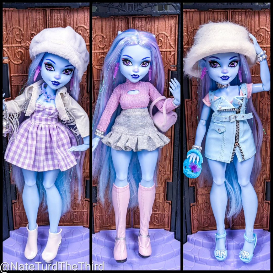 Monster High G3 Abbey Bominable doll in Rainbow High, Bratz, LOL OMG and LOL Tweens and other dolls clothes