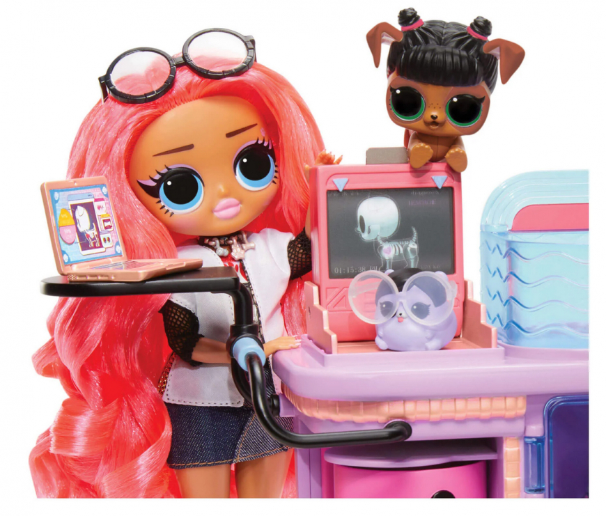 LOL OMG Rescue Vet playset with Dr Heart doll 2023