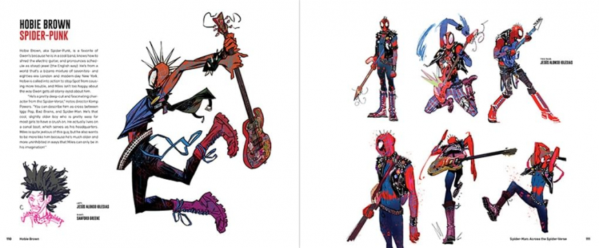 Spider-Man Across the Spider-Verse: The Art of the Movie book