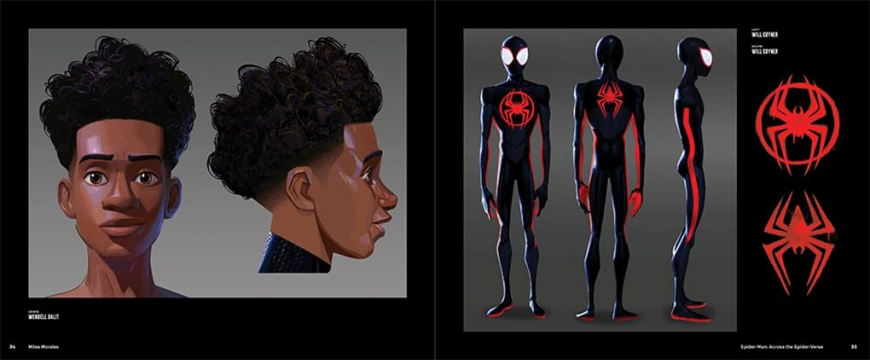 Spider-Man Across the Spider-Verse: The Art of the Movie book