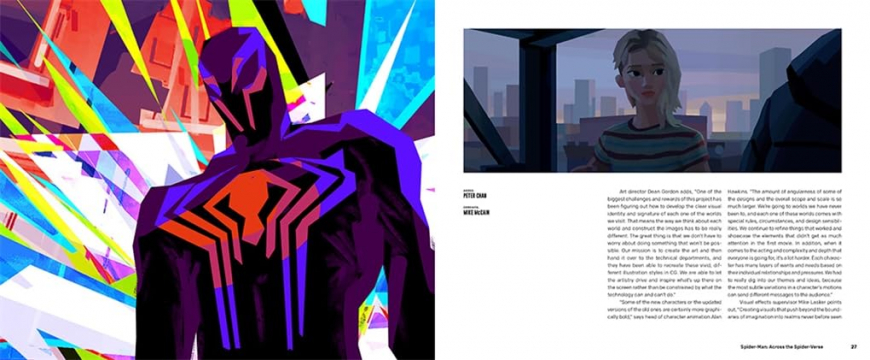 Spider-Man Across the Spider-Verse: The Art of the Movie book