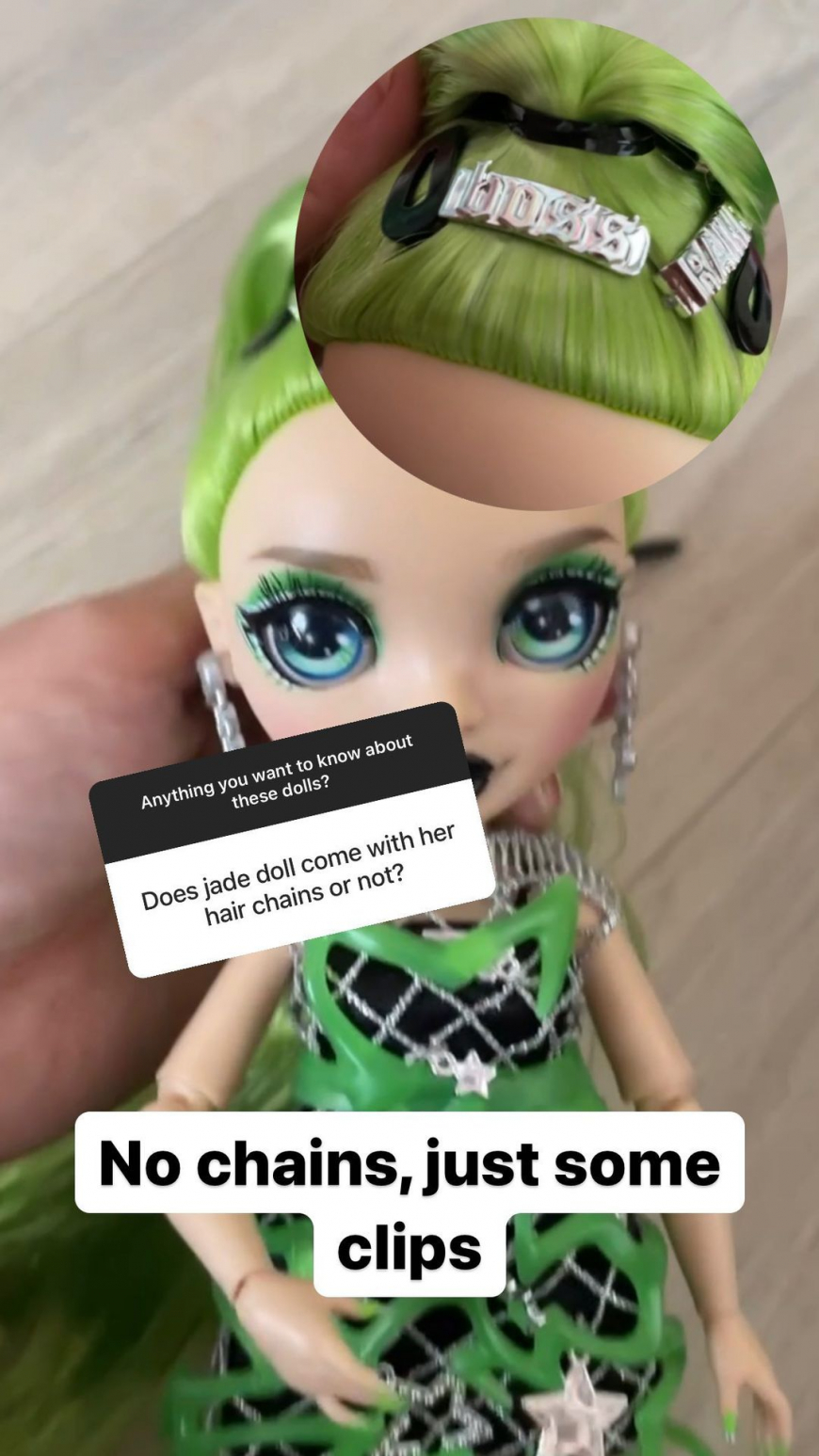 Rainbow High Project Rainbow Runway Jade doll