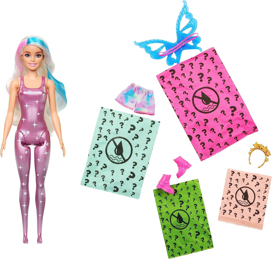 Barbie Color Reveal Rainbow Galaxy dolls 2023