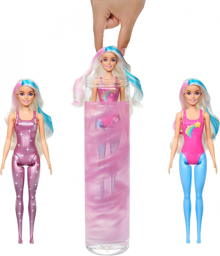 Barbie Color Reveal Rainbow Galaxy dolls 2023
