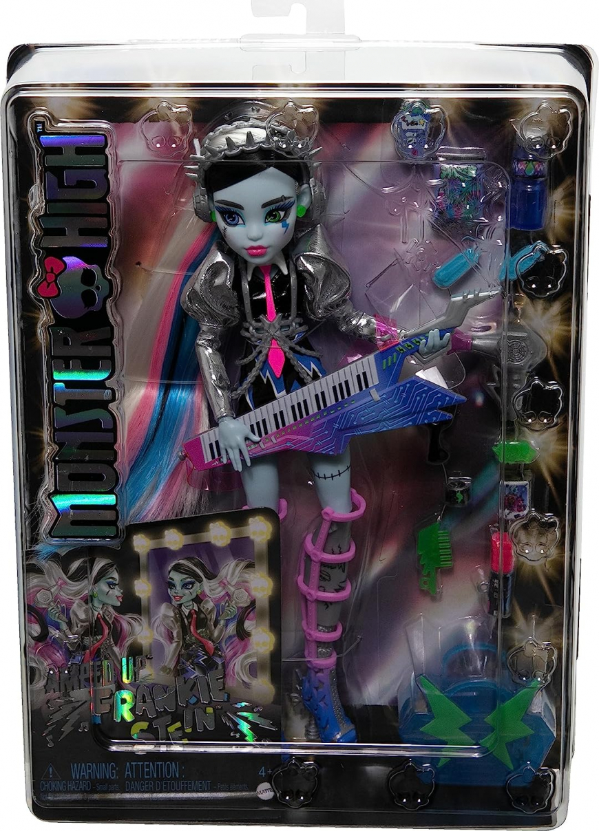 Monster High Amped Up Frankie Stein doll