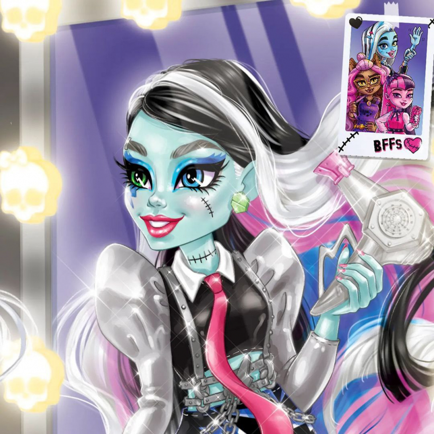 Monster High Amped Up Frankie Stein art