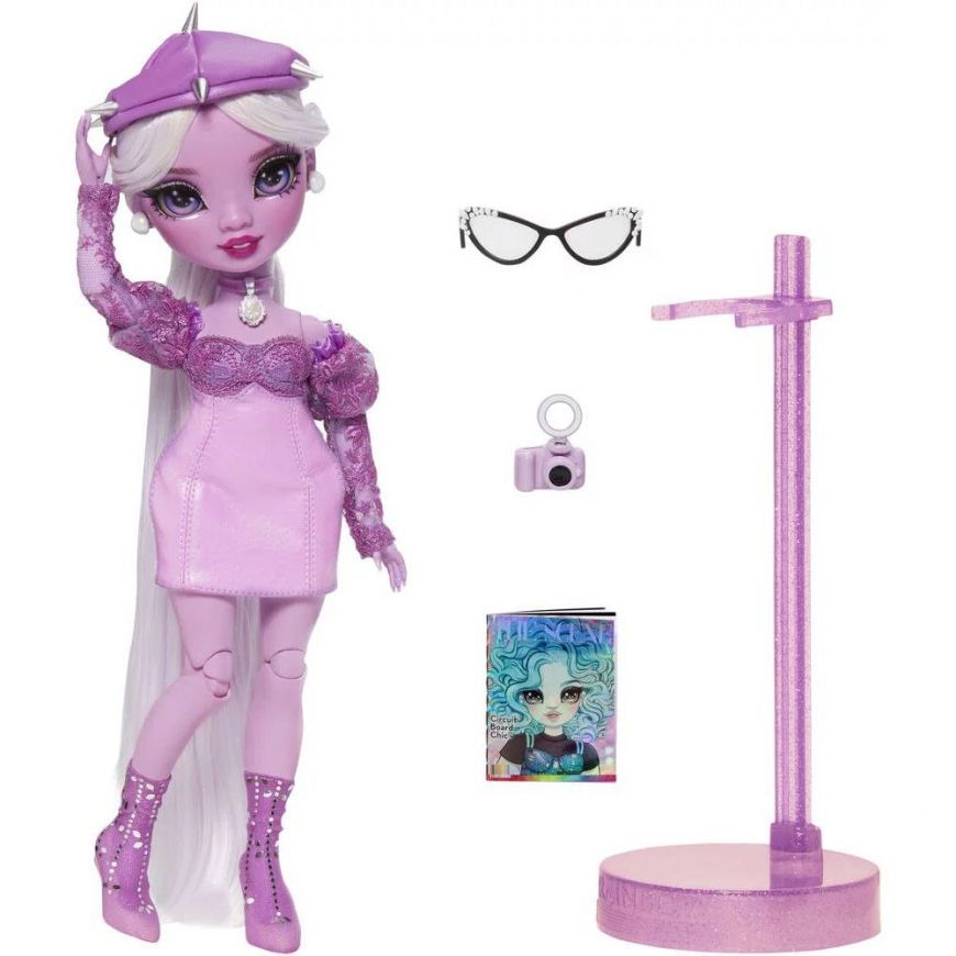 Shadow High series 3 dolls: Berrie Skies, Pinkie James, Rosie Redwood