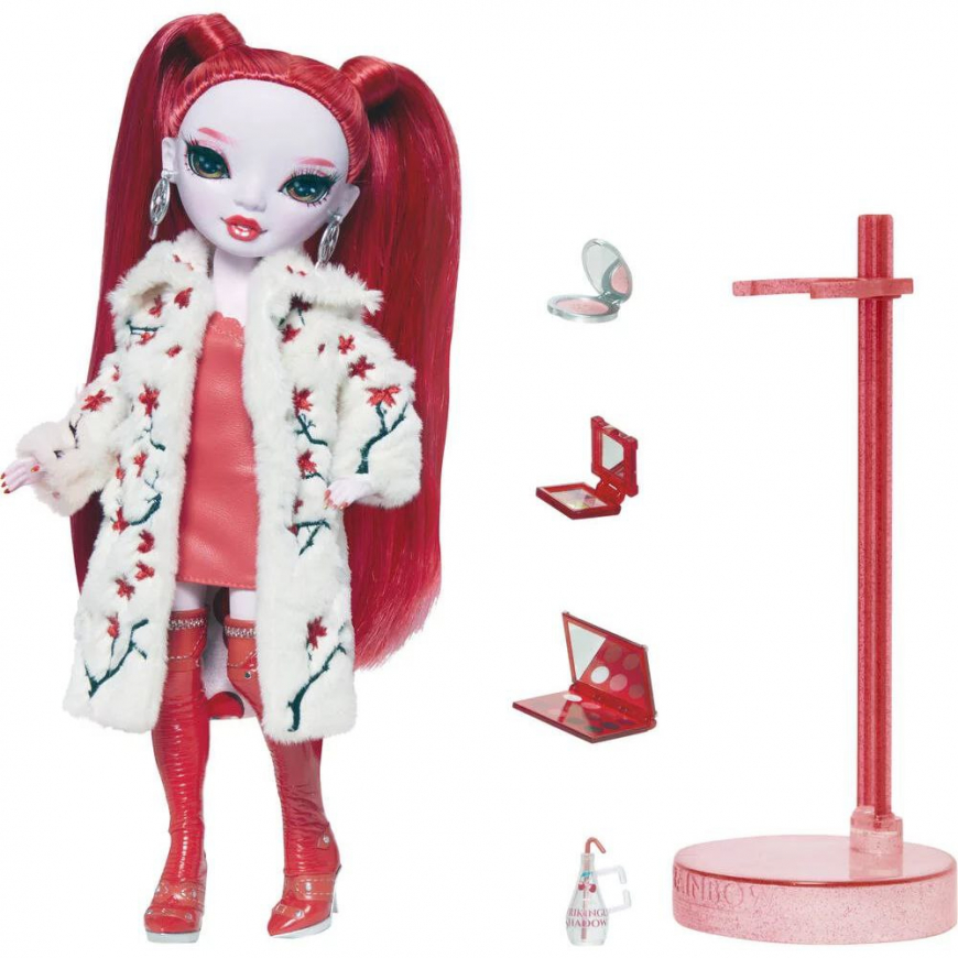Shadow High series 3 dolls: Berrie Skies, Pinkie James, Rosie Redwood