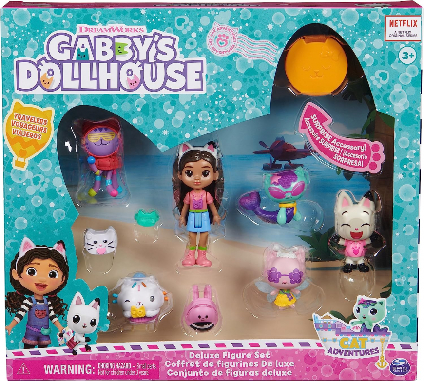 Gabby's Dollhouse Travelers playset with 6 figures