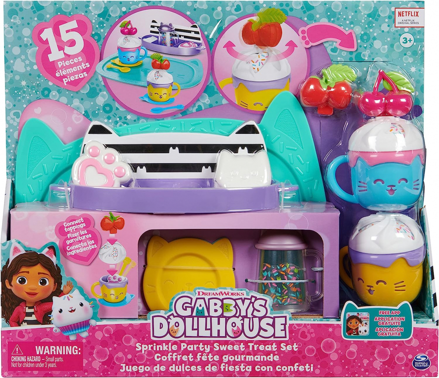 Gabby's Dollhouse Spirnkl Party Sweet Treat Set