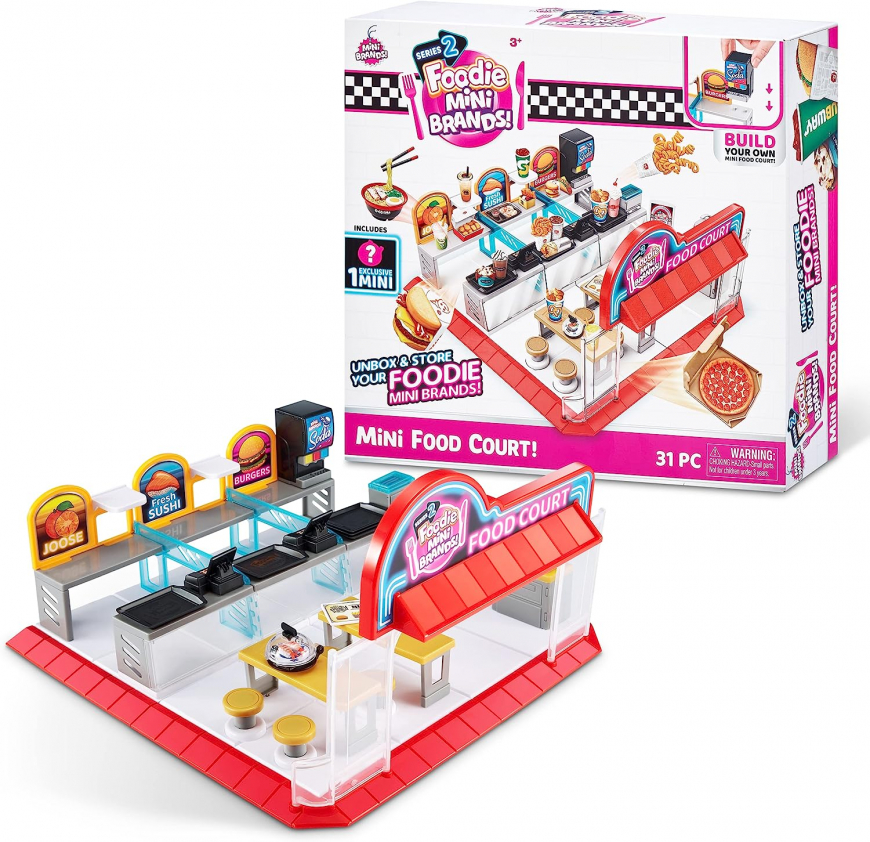 Mini Brands Foodie Series 2 Food Court Playset