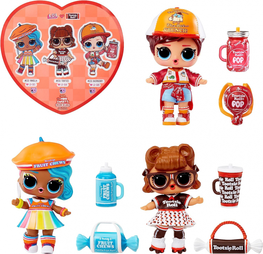 LOL Surprise Loves Mini Sweets series 3 Deluxe Tootsie dolls