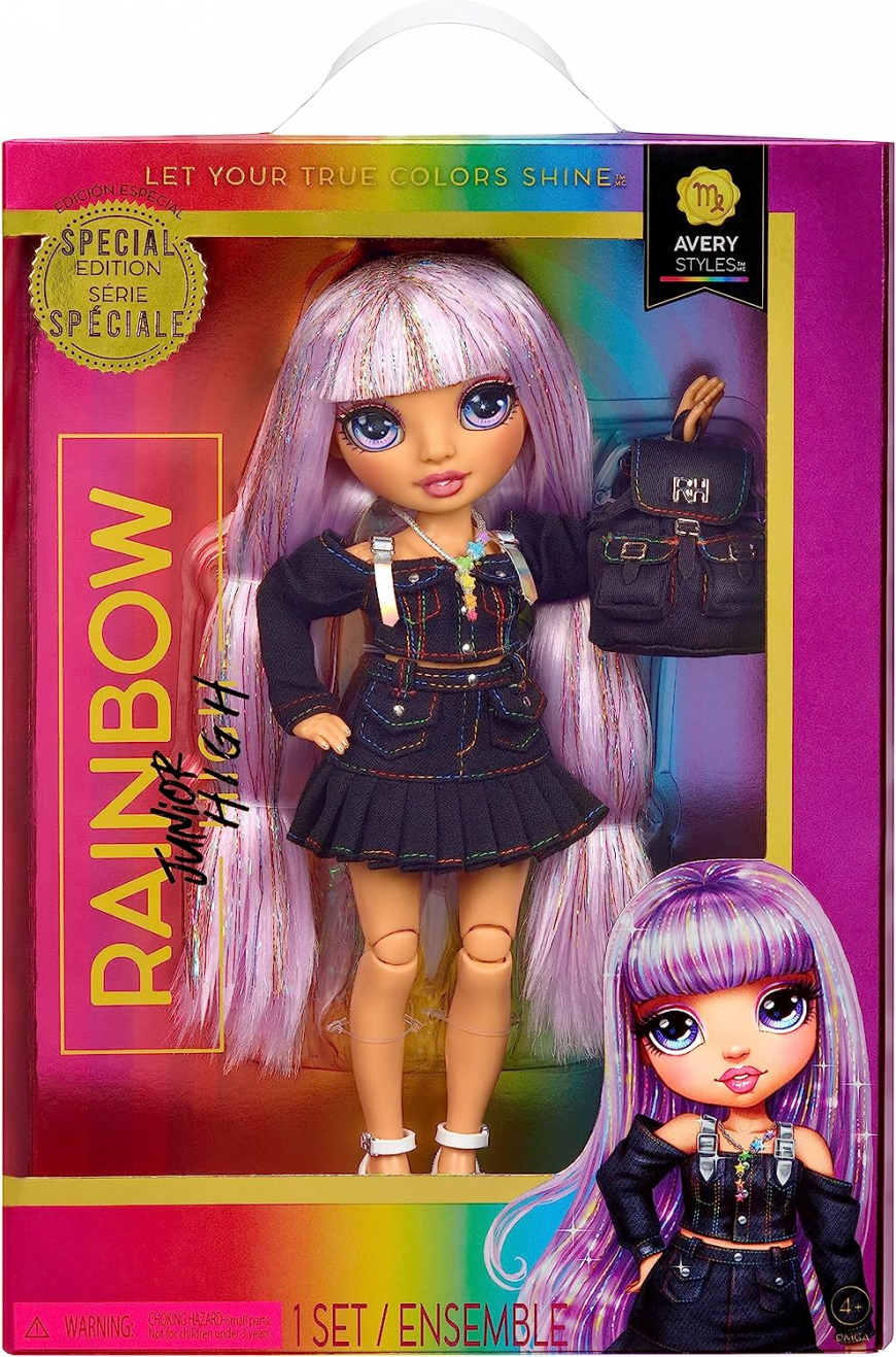 Rainbow High Junior High series 3 Avery Styles doll